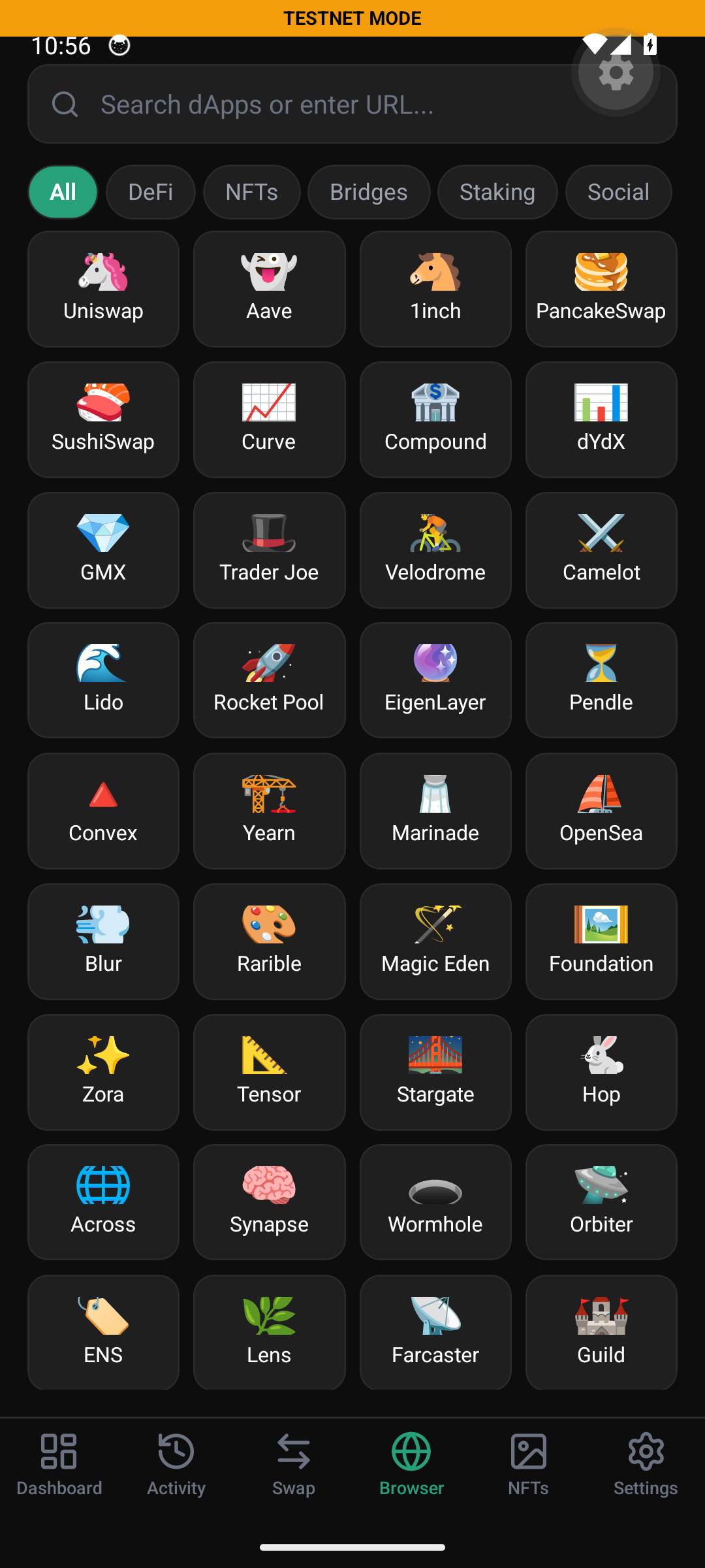 dApp Browser